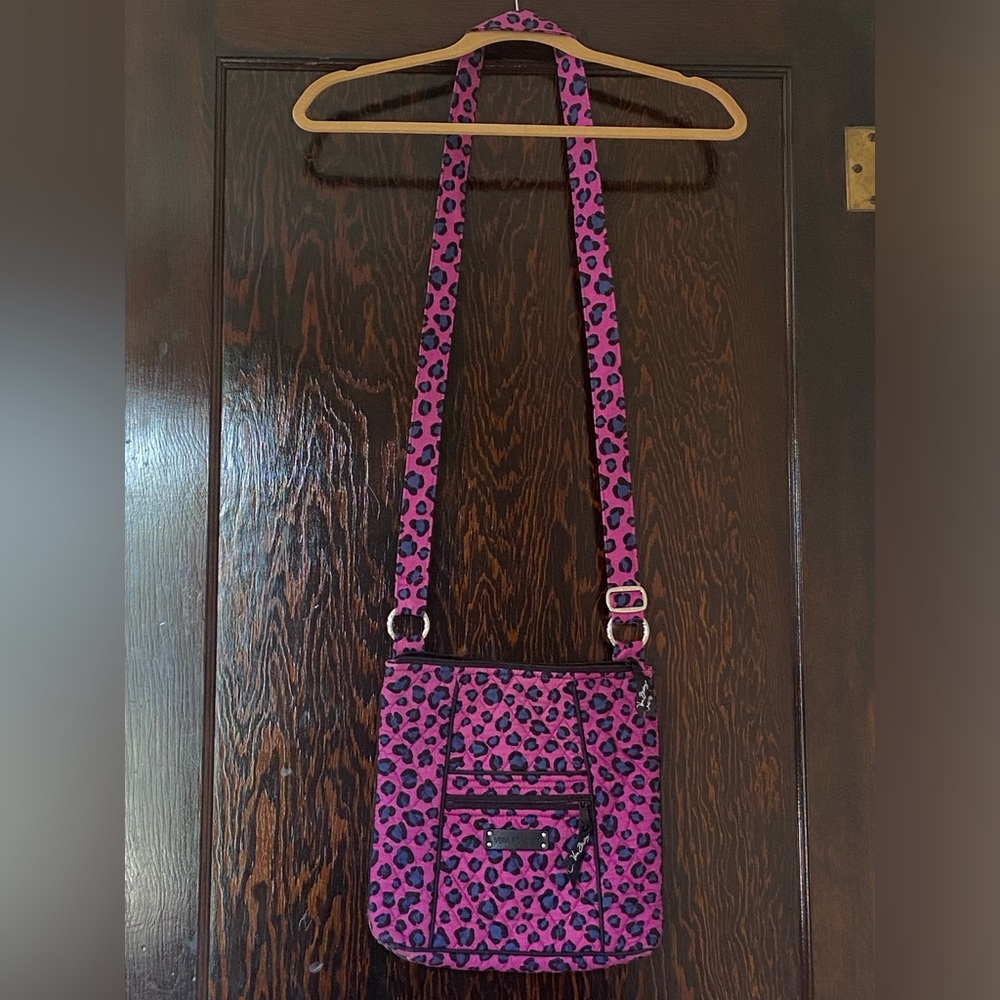 Vera Bradley Leopard Quilted Crossbody